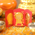 Phù Tây Phương Tam Thánh Phật (chùa Hàn Quốc phát hành)